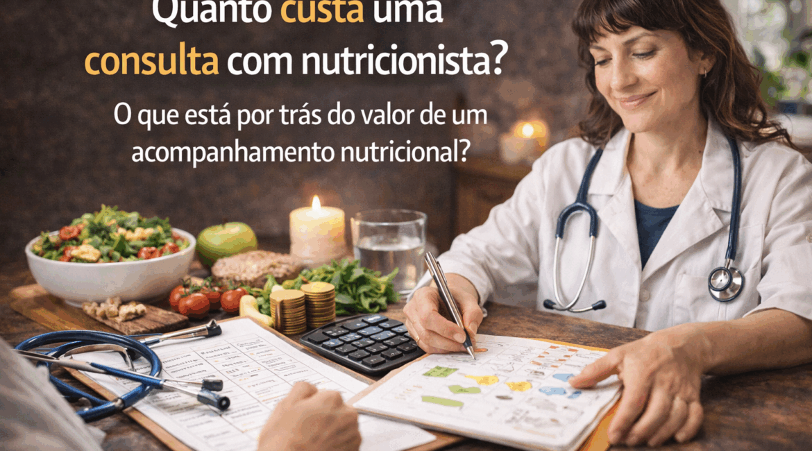 quanto custa uma consulta com nutricionista