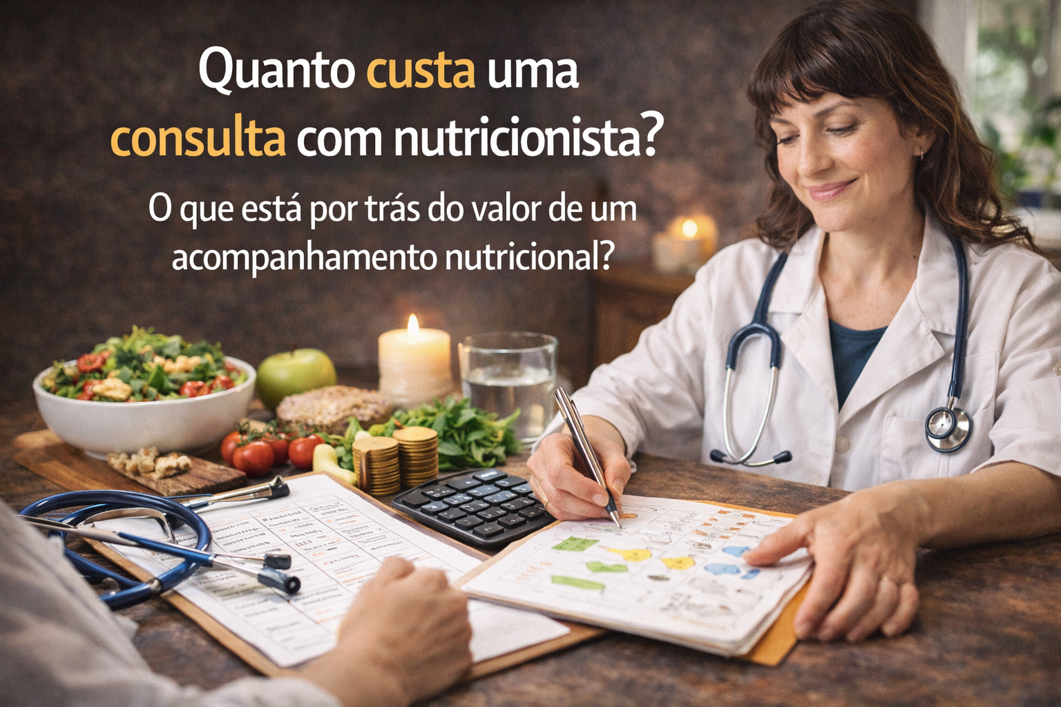 Quanto custa uma consulta com nutricionista? O que está por trás do valor de um acompanhamento nutricional?